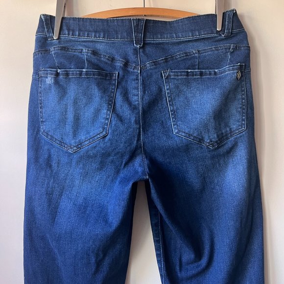 Gently Worn but Lovingly Cared For Distressed Democracy "Ab" Solution Jeans - Picture 8 of 13
